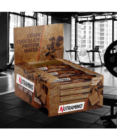 Nutramino Nutra-Go Protein Wafer Chocolate 12 x 39g 5707577123891 Chocolate 12x39g - Buy Online on GoSupps.com