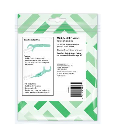 Solimo Mint Dental Flossers - 540 Floss Picks (6 Pack) - Convenient Oral Care Tool - Buy Online on GoSupps.com