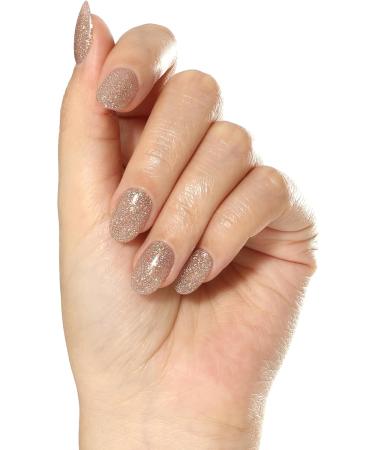 Bluesky Gel Nail Polish 10ml Joyful Gold - XMASS2202 Gold Glitter Gel Nail Polish for 21 Day Manicure Professional Salon & Home Use Requires Curing Under LED UV Nail Lamp - Buy Online on GoSupps.com
