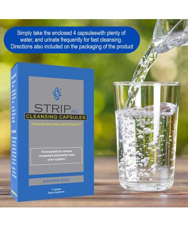 Strip Detox Extra Strength Cleansing Q-Potent System - 4 Fast Caps (1 Pack) by Wellgenix - Buy Online on GoSupps.com