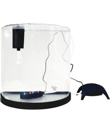 Tetra ColorFusion 3 Gallon Half-Moon Aquarium Kit with Bubbler & Color-Changing Light - Buy Online on GoSupps.com