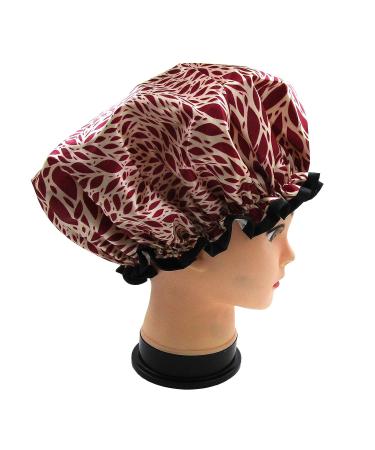 Waterproof Reusable Shower Cap for Women - Perfect for Home, Spa, Hotel, and Salon Use - Buy Online on GoSupps.com