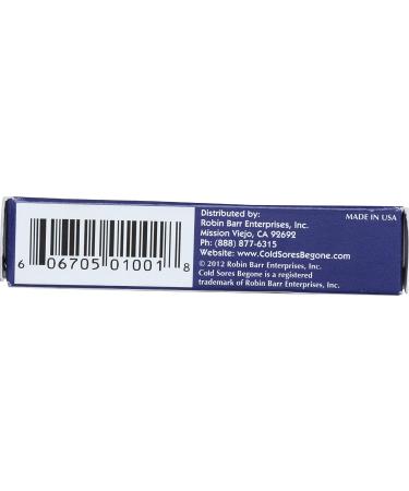 Cold Sores Begone Treatment Stick 0.15oz (Pack of 1) - Fast Relief for Cold Sores - Buy Online on GoSupps.com