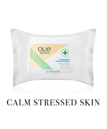 Olay Sensitive Hungarian Water Essence Makeup Remover Wipes - 25ct - Buy Online on GoSupps.com