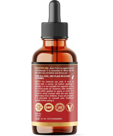 PENHOMENT Organic Clove Essential Oil for Teeth and Gums - Perfect Solution for Toothache, Oral Care, Skin & Hair 1 FL Oz - Buy Online on GoSupps.com