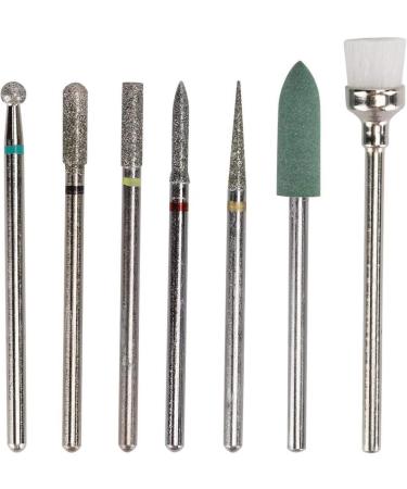Zjchao Nail Drill Bits Set - Professional Pedicure & Nail Art Tools for Perfect Nail Care | GH-06 - Buy Online on GoSupps.com