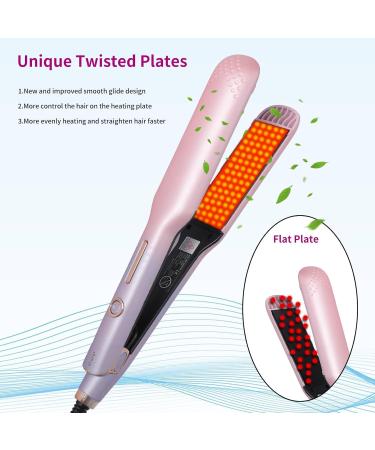 Buy Ceramic Tourmaline Ionic Flat Iron - Best Hair Straightener with Ceramic Plates for Smooth Hair | Fast Global Shipping - Buy Online on GoSupps.com