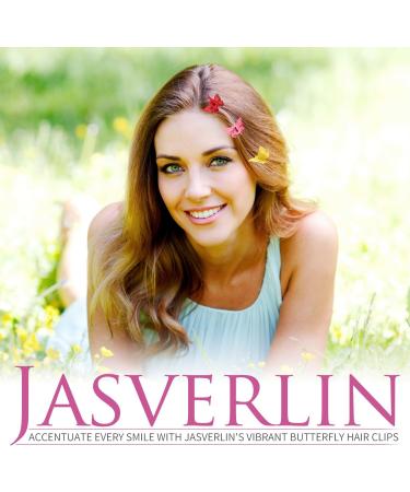 JASVERLIN Colorful Mini Butterfly Hair Clips - 50 pcs Bulk Set, Y2K 90s Cute Claw Hair Accessories for Women, Girls, Kids - No Slip, Thin Thick Curly Hair - 5 Assorted Colors (Basic Color) - Buy Online on GoSupps.com