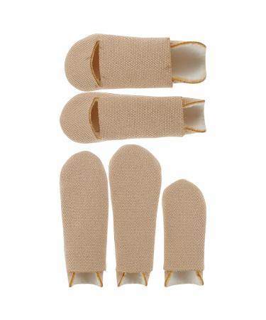 Castor Oil Pack Wrap Kit for Fingers Reusable Cotton Castor Oil Pack for Cracked Hands Hand Care for Relaxation (Without Oil)