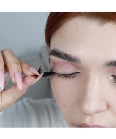 Lash Glue Replacement Self-Adhesive Strips 30 Pcs | Waterproof & Easy to Apply | 35mm Single Length | Ideal for All Strip False Eyelashes - Buy Online on GoSupps.com
