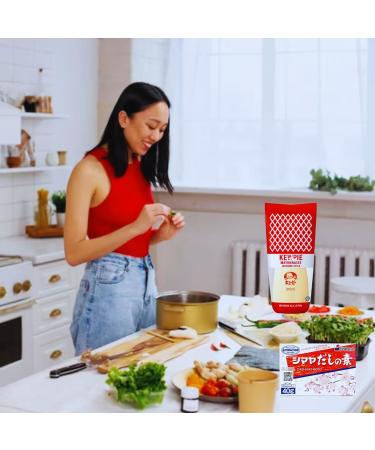 Japanese Shimaya Bonito Dashi Stock Powder & Kewpie Mayonnaise Bundle - Authentic Ingredients for Delicious Japanese Cuisine - Buy Online on GoSupps.com