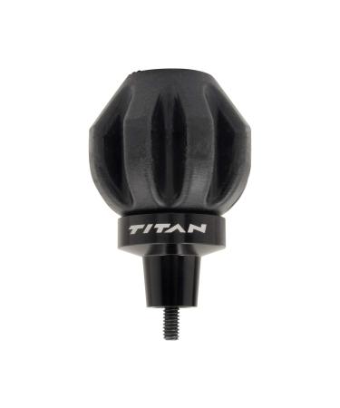 Allen Company Titan Crossbow Bolt De-Cocking Head, Standard AMO/ATA Arrow Threads, Silicone/Steel, Black