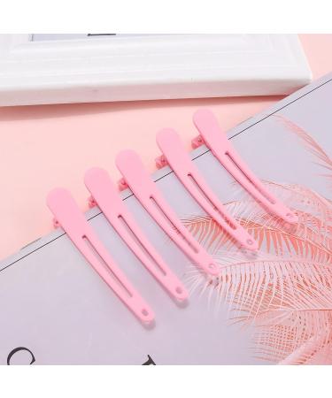 24 PCS Pink Alligator Hair Clips for Styling Sectioning - YISSION 3.1 Inch Matte Hair Barrettes for Women and Girls - Buy Online on GoSupps.com