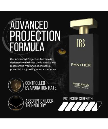 Bergamot Beaute Panther Eau De Parfum | Best Perfume for Men with Patchouli and Musky Long Lasting Premium Fragrance for Man EDP 3.38 fl.oz - Buy Online on GoSupps.com