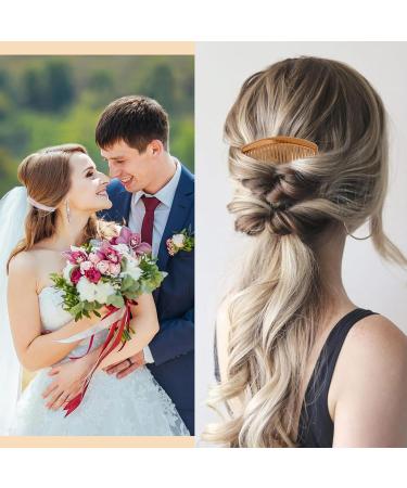 DHWEKU 6 Pieces Plastic Side Hair Twist Comb French Twist Comb Hair Clips with Teeth for Fine Hair Accessories Women Girls 3 Colours (23 Teeth) - Buy Online on GoSupps.com