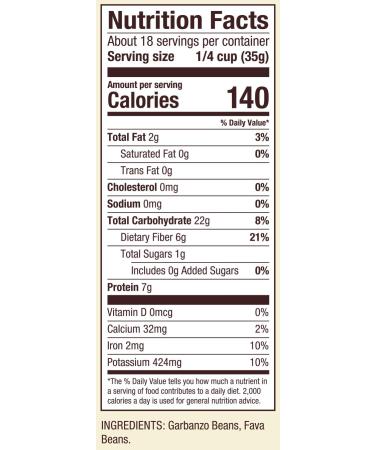 Bob's Red Mill Gluten Free Garbanzo & Fava Bean Flour - 88 Ounce Pack - Set of 4 Packs - Buy Online on GoSupps.com