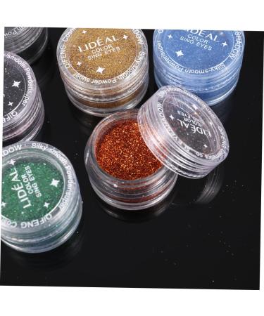 NOLITOY 30pc Party Dust Multi-colors Glitter Eye Cosmetic Pigments Makeup Loose Shimmer Eyeshadow Shadow - Buy Online on GoSupps.com