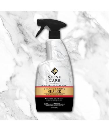 Stone Care International Granite Sealer Cleaner & Polish for Countertops - Marble, Quartz, Slate, Limestone, and More - Buy Online on GoSupps.com