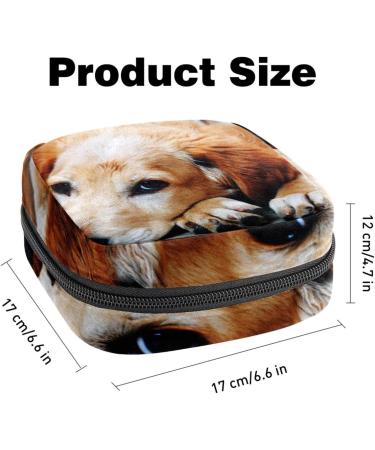 Sleepy Dog Sanitary Napkin Pocket for Women & Teens | Menstrual Cup Holder & Breastfeeding Pad Organizer - Perfect Storage Solution - Buy Online on GoSupps.com