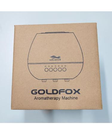 Aroma Diffuser 400ml | Goldfox Ultrasound Humidifier & Fragrance Lamp | 7-Color LED Night Light for Office Yoga Spa & More - Buy Online on GoSupps.com