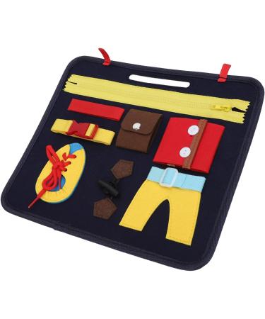 Sensory Apron for Dementia | Anti-Stress Blanket for Alzheimer's Patients | Anxiety Relief Tool with Dressing Skills Improvement - Buy Online on GoSupps.com