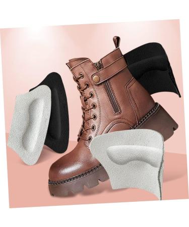 2 Pairs Leather Heel Stickers - Invisible Heel Inserts & Cushions for Shoes | Heel Grips for Big Shoes | Assorted Colors - Comfort & Support - Buy Online on GoSupps.com