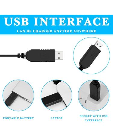 Linkida 15V Razor Charging Cable - Replacement USB Charger for Philips Norelco HQ8505 AT750 PT920 & More | International Shipping - Buy Online on GoSupps.com