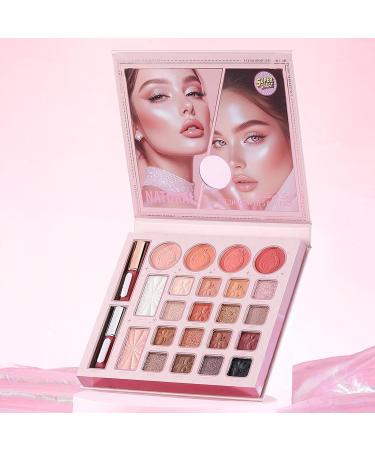 Palette de fards paupi res de maquillage avec 24 couleurs en effet mat brillant et nacr pour la beaut de fards paupi res de maquillage | pour femmes et filles pour f tes d'Halloween voyage - Buy Online on GoSupps.com