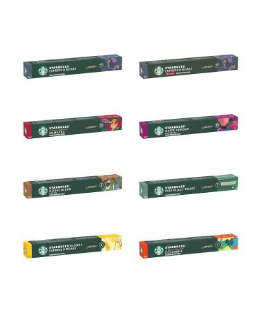 Buy STARBUCKS Trial Set by Nespresso - 80 Coffee Capsules | Exclusive at Amazon - Buy Online on GoSupps.com