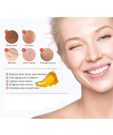 Turmeric Facial Cleanser | Brightening Foaming Face Wash with Kojic Acid | Gently Cleans Pores | 3 Pack - Buy Online on GoSupps.com