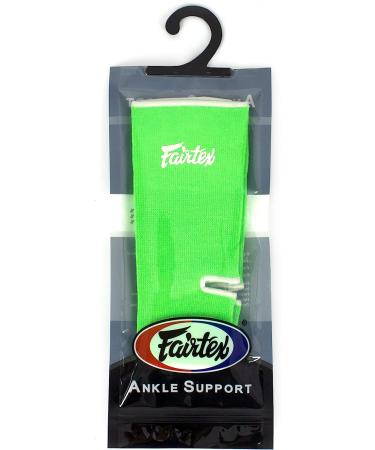 Fairtex AS1 Ankle Guard Support Protector - Green | Muay Thai Kickboxing & MMA - Buy Online on GoSupps.com