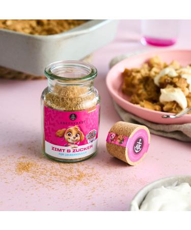Ankerkraut Paw Patrol Zimt & Zucker Sp rz 100g - Skye Edition | Premium Spice Mix for Pancakes Crepes & Cookies | International Shipping - Buy Online on GoSupps.com