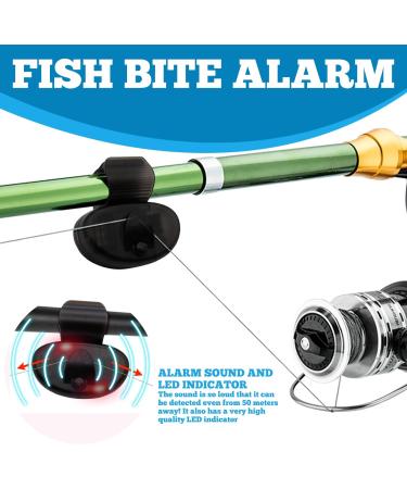 Buy Womeyo 3-Piece Electronically Bite Indicator | LED & Vibration Fishing Alarm for Anglers | International Shipping Available - Buy Online on GoSupps.com