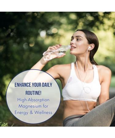 Dr Aziz High Absorb Magnesium - Magnesium Support Supplement - Triple Complex for Bone Muscle & Energy Support - 120 Capsules - Buy Online on GoSupps.com