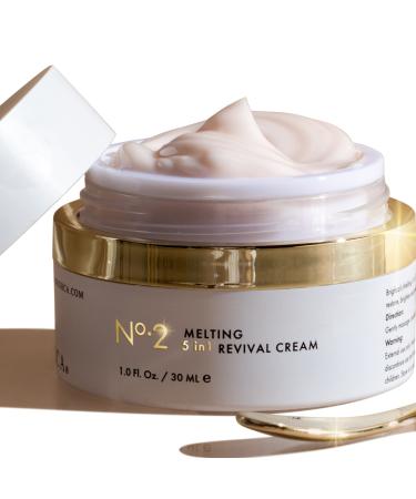 Melting 5 in 1 Collagen Revival Cream | Refreshing Anti Aging Daily Cream to Firm Lift Tighten Brighten and Strengthen