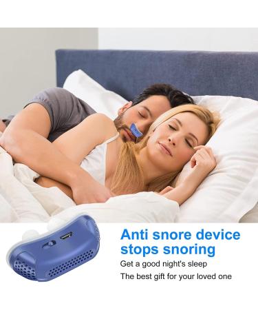 Variable Snore Solution Wind Speed Double Eddy Current Anti Snoring Device - Blue - Buy Online on GoSupps.com