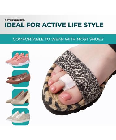 5 Stars United Bunion Corrector and Relief Sleeve - 2-Pack + Toe Separators - 4-Pack Bundle - Buy Online on GoSupps.com