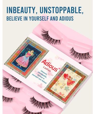 Shop Natural Fluffy Mink Eyelashes | Wispy & Volume Lashes for an Effortless Look | International Shipping Available - Buy Online on GoSupps.com