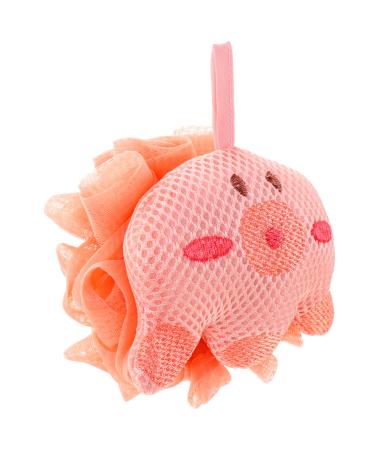 FOMIYES Loofa Bath Shower Pouf Bath Sponges Loofahs Octopus Shape Shower Wash Gentle Soothing Body Scrubber Exfoliating Cleaning Loofahs Sponge for Women Men Body Wash Scrubber