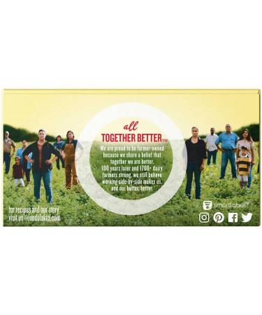 Land O Lakes Quarter Salted Butter - 8 oz (12 ct) | Fresh Dairy Product - Buy Online on GoSupps.com