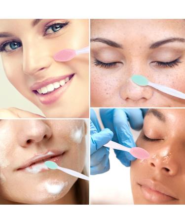 GCQQ 4PCS Silicone Lip Exfoliating Brushes - Double-Sided Scrubber for Lip Exfoliation and Blackhead Cleansing - Buy Online on GoSupps.com