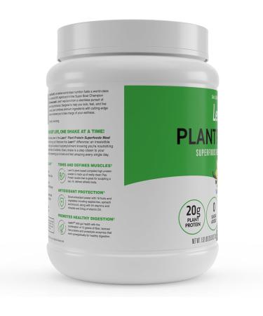Lean1 Plant Based Protein Powder Meal Replacement Vanilla Flavor Clean Protein 15 Serving Plant Vanilla 27.36 Ounce (Pack of 1) - Buy Online on GoSupps.com