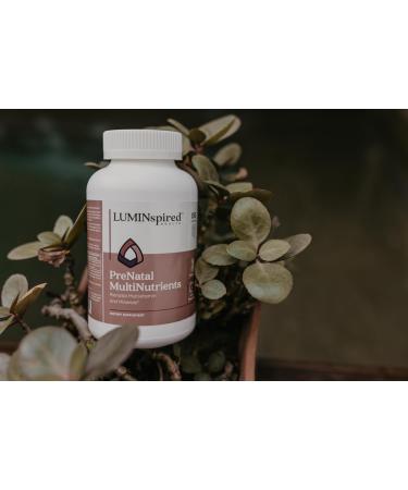 Luminspired Health Prenatal Multivitamin Methylated Folate (Quatrefolic ) Gentle Iron DHA & Choline Physician-Formulated Prenatal Vitamins for Women Pregnancy & Fetal Development 150 Count - Buy Online on GoSupps.com