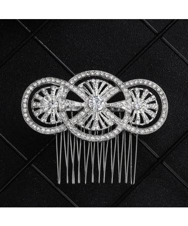 FRCOLOR Bride Insert Comb Bridal Headpiece Wedding Headpiece Bridal Headdress Rhinestone Hairpin Bridal Hair Comb Bride Hair up Rhinestones Wedding Hair Accessories - Buy Online on GoSupps.com