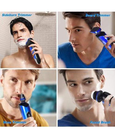 GeRRiT Electric Shaver - Rechargeable Wet & Dry Waterproof Shaver IPX6 Cordless for Smooth Shaving - Buy Online on GoSupps.com