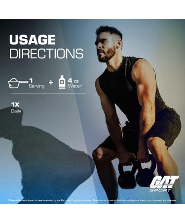 GAT SPORT Creatine Monohydrate Powder 150 Grams Strength Brain Health GLP1 Support Anti-oxidant Endurance for Men & Women 1 Month Supply Unflavored (30 Servings) 5.3 Ounce (Pack of 1) - Buy Online on GoSupps.com