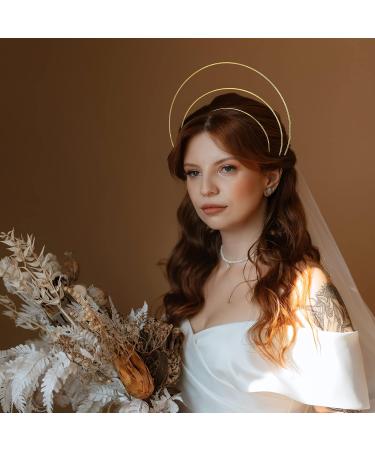 Beaupretty Ancientry Halo Crown Headband - Iron Tiara Goddess Crown for Wedding, Cosplay, Prom - Vintage Headpiece for Women - Buy Online on GoSupps.com