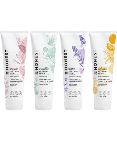 Buy Honest Company Calming Lavender Face & Body Lotion 8.5 oz - Soothing Hydration - Buy Online on GoSupps.com