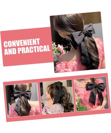 Healeved Bow Hairpin Bows for Women Ribbon for Hair Ribbon Hair Clip Hair Ribbons Hair Barrettes for Women Large Hair Bows Barrettes for Thick Hair Bow Hair Clips Hair Clips Barrettes - Buy Online on GoSupps.com