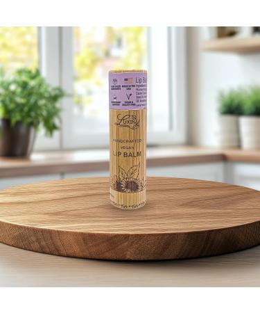Luxiny Lip Balm in a Bamboo Tube Vegan Natural Moisturizing with Sunflower Wax and Vitamin E (Black Raspberry Vanilla) Black Raspberry Vanilla 1 Count (Pack of 1) - Buy Online on GoSupps.com